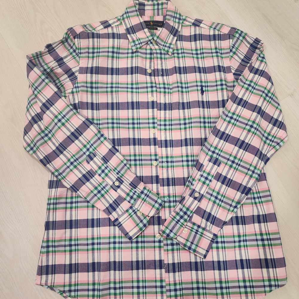 Polo Ralph Lauren Multicolor Plaid Dress Shirt
